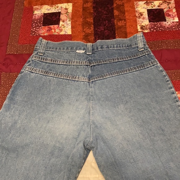 VINTAGE 1970s Bellbottoms, Light-Wash - Picture 7 of 11